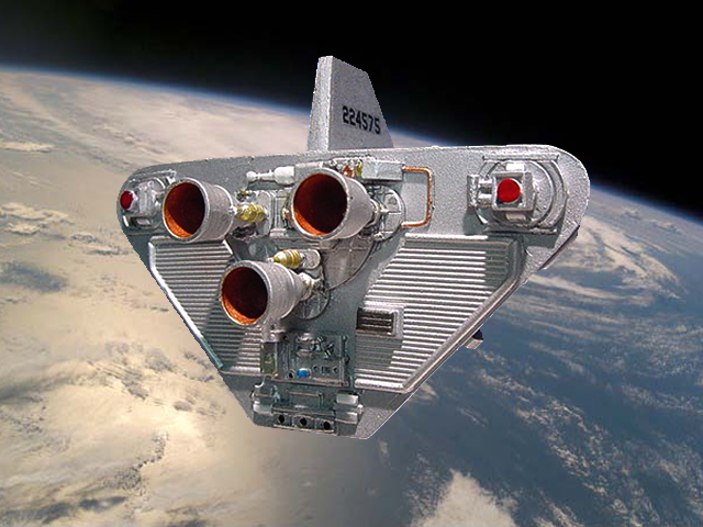 U.F.O. TV Series Sid Repair Shuttle 1/72 Scale Model Kit - Click Image to Close