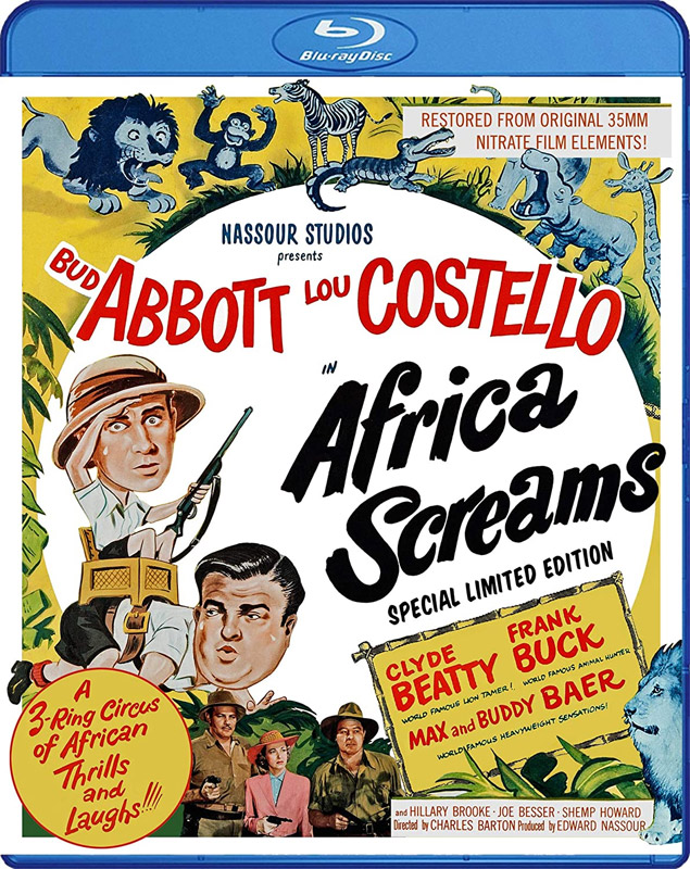 Africa Screams 1949 Bud Abbott and Lou Costello DVD - Click Image to Close