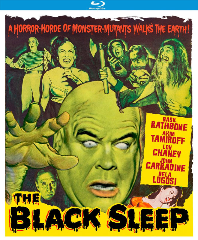 Black Sleep, The 1956 Blu-Ray Lon Chaney, Bela Lugosi - Click Image to Close