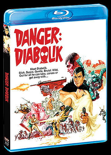 Danger: Diabolik 1968 Blu-Ray - Click Image to Close