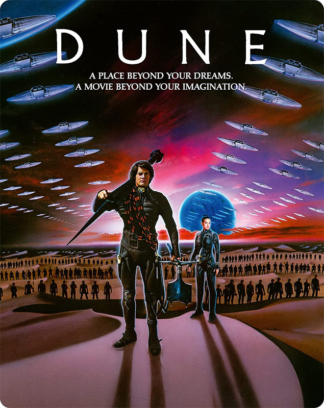 Dune 1984 Steelbook 4K Ultra HD Blu-Ray LIMITED EDITION - Click Image to Close