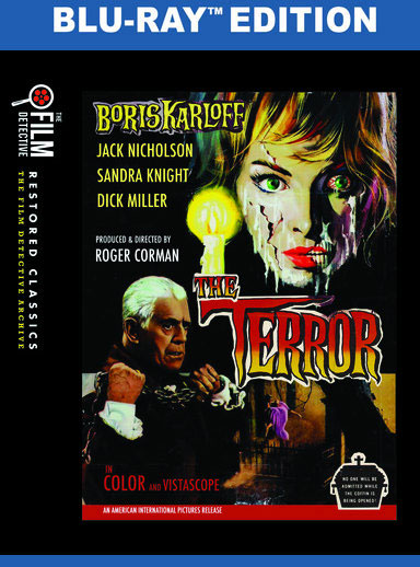 Terror, The 1963 Boris Karloff Jack Nicholson Blu-Ray - Click Image to Close