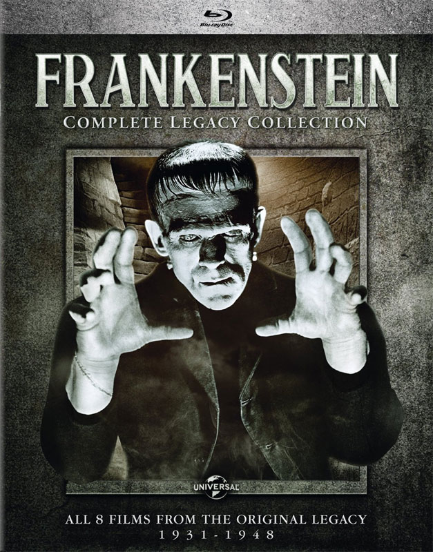 Frankenstein Complete Legacy 8 Film Collection Blu-ray - Click Image to Close