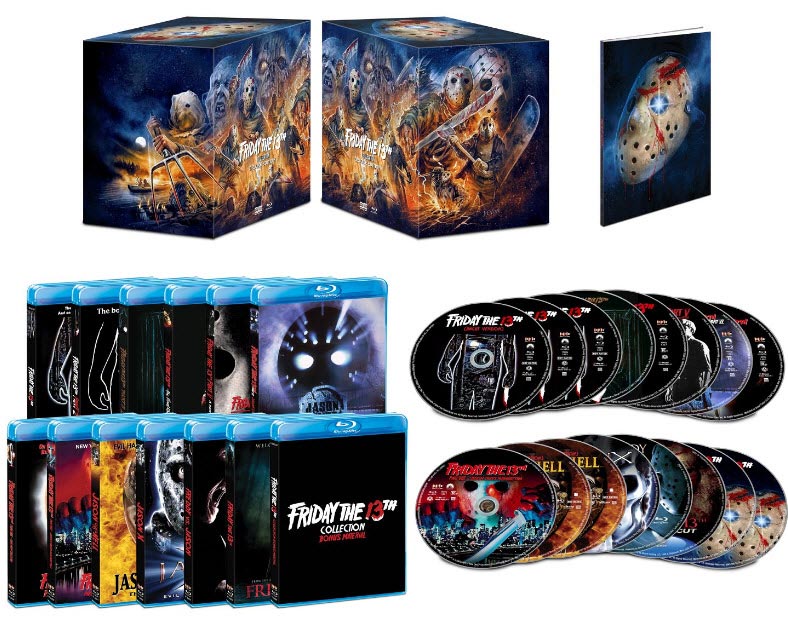 Friday The 13th Collection Deluxe Edition Blu-Ray Box Set - Click Image to Close