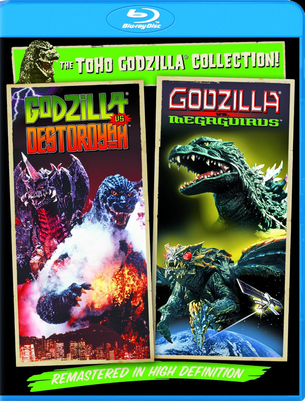 Godzilla Vs. Destoroyah / Godzilla Vs. Megaguirus Blu-Ray - Click Image to Close