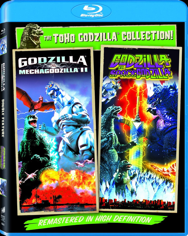 Godzilla Vs. Mechagodzilla II / Godzilla Vs. Spacegodzilla Blu-Ray - Click Image to Close