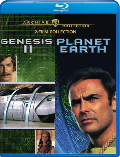 Gene Roddenberry Double Feature Genesis II / Planet Earth Blu-Ray - Click Image to Close