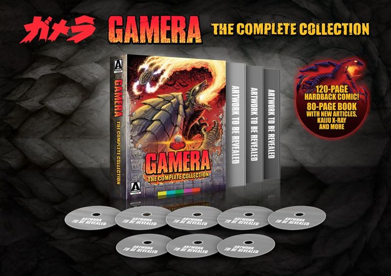 Gamera The Complete Collection (8 Disc) Blu-Ray - Click Image to Close