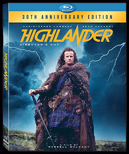 Highlander Director's Cut 1986 30th Anniversary Blu-Ray - Click Image to Close