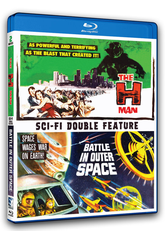 The H-Man/Battle in Outer Space Blu-Ray - Click Image to Close