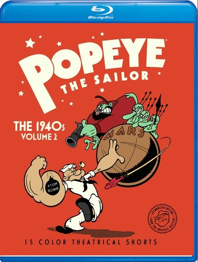 Popeye The Sailor The 1940s Volume 2 Blu-Ray - Click Image to Close