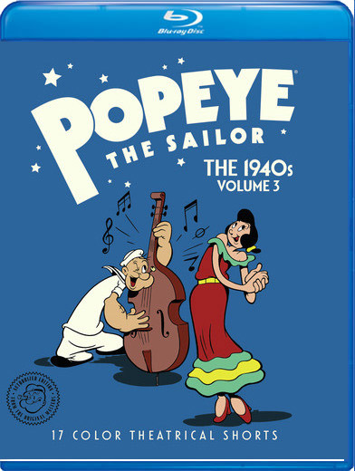 Popeye The Sailor The 1940s Volume 3 Blu-Ray - Click Image to Close