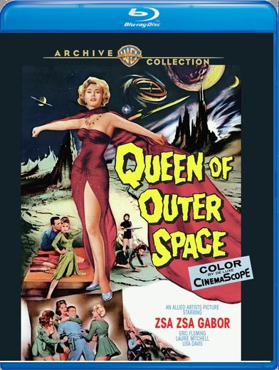 Queen Of Outer Space 1958 Blu-Ray Warner Archives - Click Image to Close