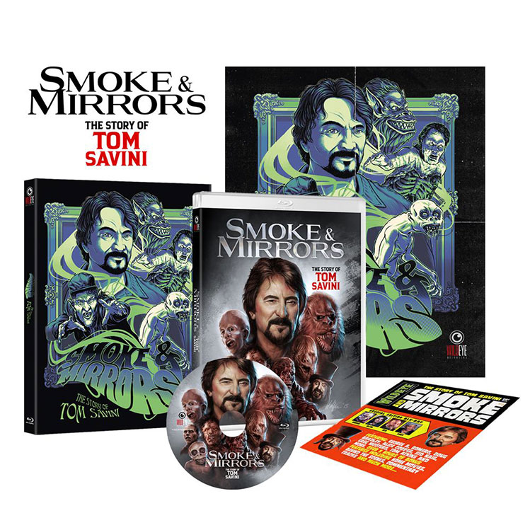 Smoke And Mirrors: The Story Of Tom Savini Blu-ray - Click Image to Close