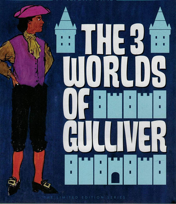 3 Worlds Of Gulliver 1960 Blu-Ray Ray Harryhausen - Click Image to Close