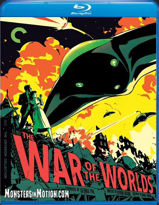 War of the Worlds 1953 Criterion Collection 4K Blu-Ray - Click Image to Close