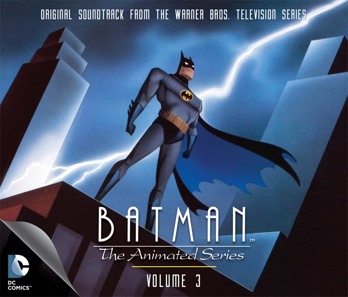 Batman The Animated Series Vol. 3 Soundtrack CD LIMITED EDITION - Click Image to Close