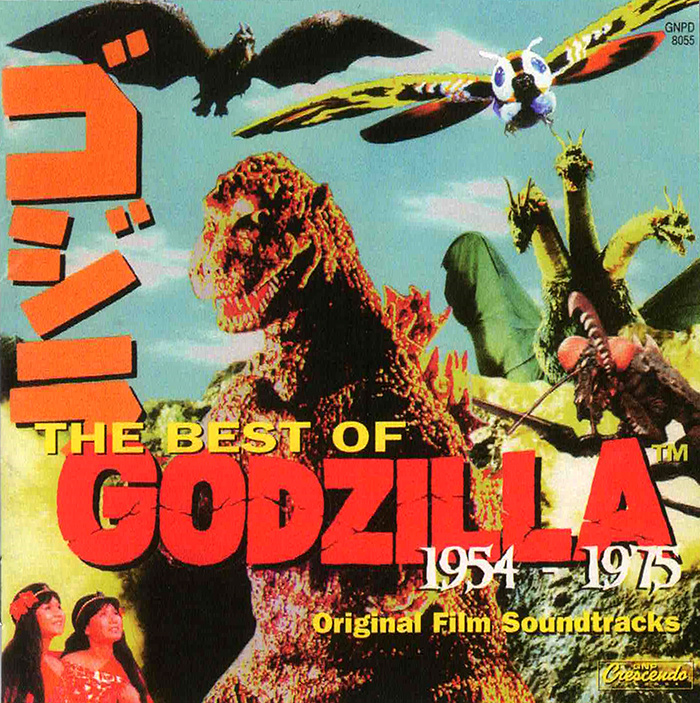 Godzilla Best Of 1954-1975 Soundtrack CD - Click Image to Close