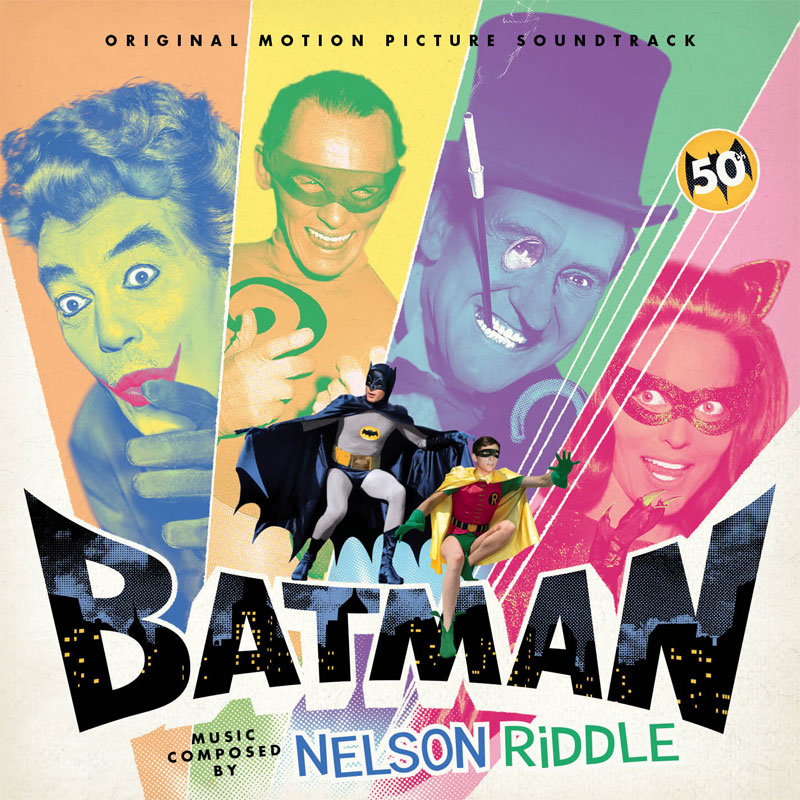 Batman The Movie 1966 Soundtrack CD Nelson Riddle - Click Image to Close