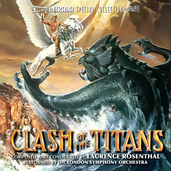 Clash of the Titans Soundtrack CD Laurence Rosenthal - Click Image to Close