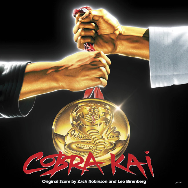 Cobra Kai Season 1 Soundtrack CD Zach Robinson and Leo Birenberg - Click Image to Close