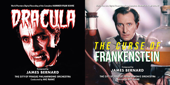 Dracula/ Curse of Frankenstein Soundtrack CD James Bernard - Click Image to Close