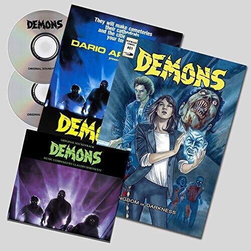 Demons 1985 Soundtrack CD (LIMITED EDITION with COMIC) Claudio Simonetti - Click Image to Close