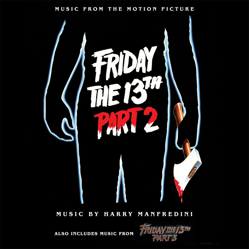 Friday The 13th Parts 2 & 3 Soundtrack CD Harry Manfredini 2CD SET - Click Image to Close