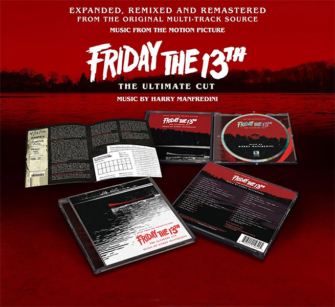 Friday The 13th Soundtrack CD Harry Manfredini Expanded Remastered - Click Image to Close