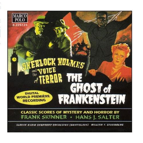 Ghost Of Frankenstein / Sherlock Holmes and the Voice of Terror Soundtrack CD Hans J. Salter / Frank Skinner - Click Image to Close