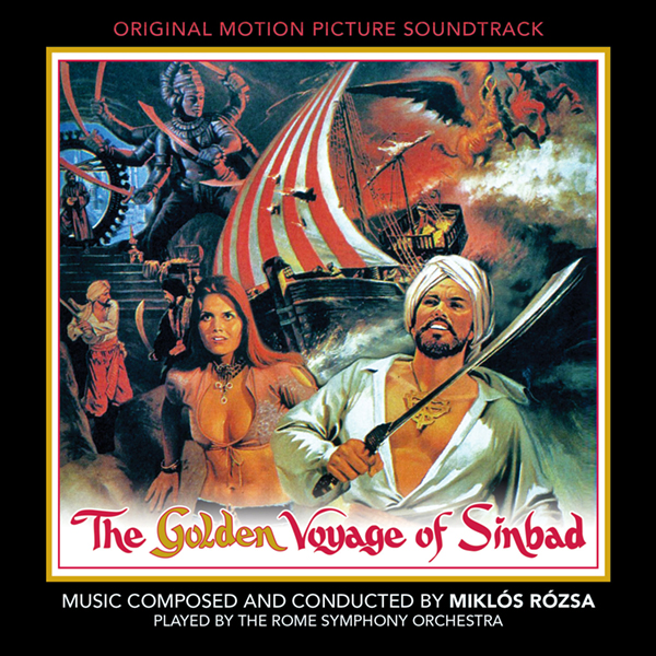 Golden Voyage Of Sinbad Complete Soundtrack 2 CD Set Miklos Rozsa - Click Image to Close