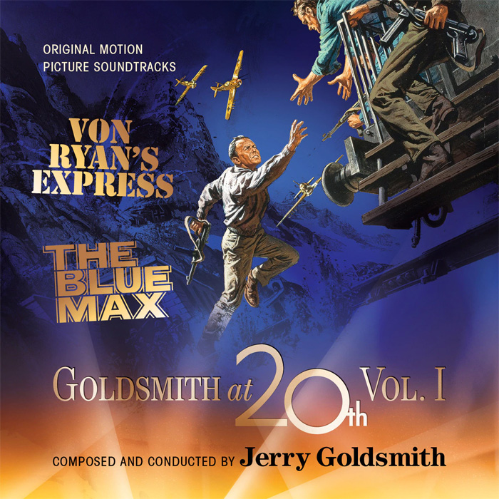 Goldsmith at 20th Vol. 1 Von Ryan's Express / Blue Max Soundtrack CD Jerry Goldsmith - Click Image to Close