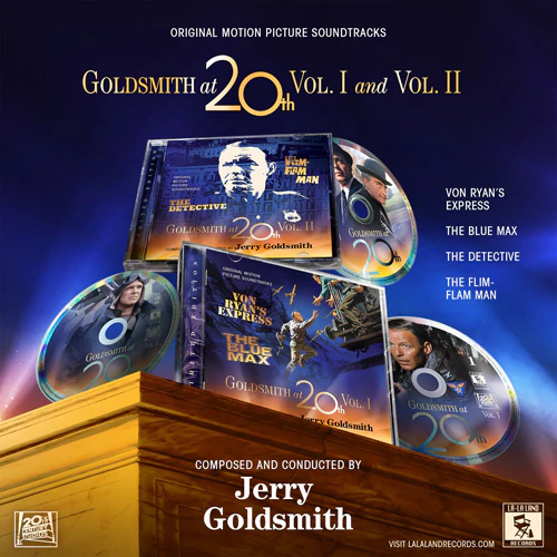 Goldsmith at 20th Vol. 1 Von Ryan's Express / Blue Max Soundtrack CD Jerry Goldsmith - Click Image to Close
