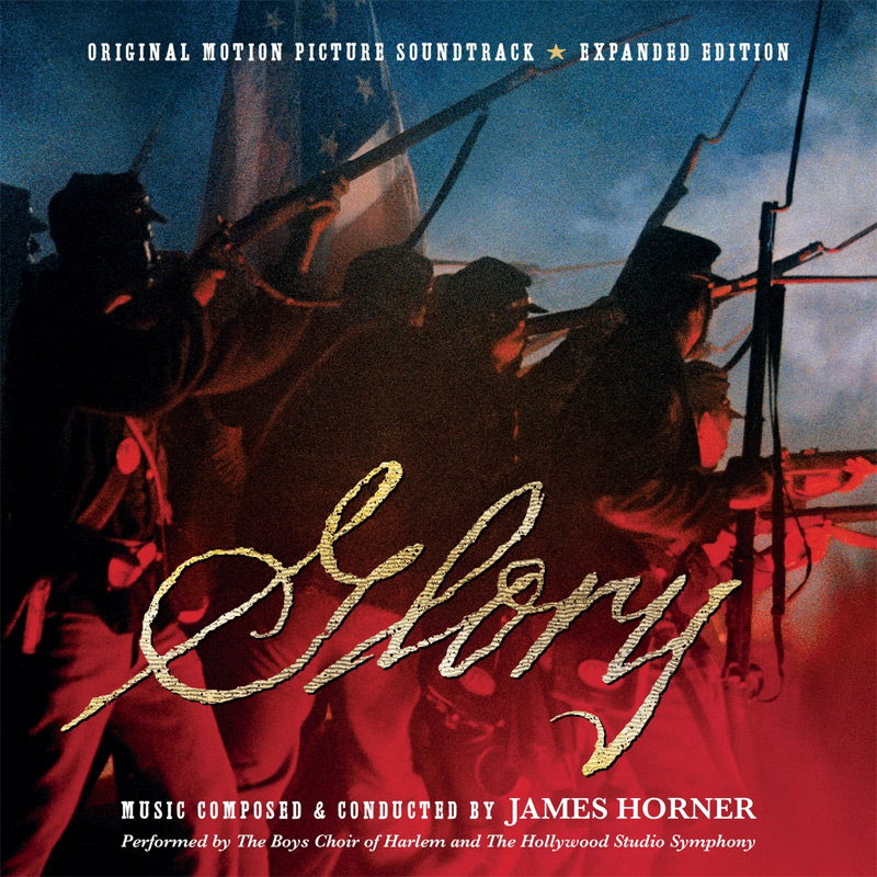 Glory 1989 Soundtrack CD James Horner 2 CD Set - Click Image to Close