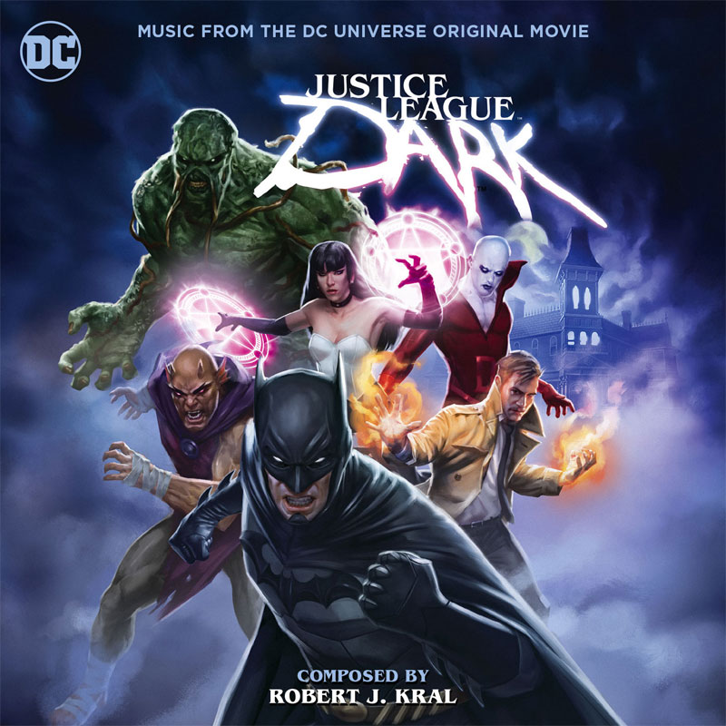 Justice League Dark Soundtrack CD Robert J. Kral LIMITED EDITION OF 1500 - Click Image to Close