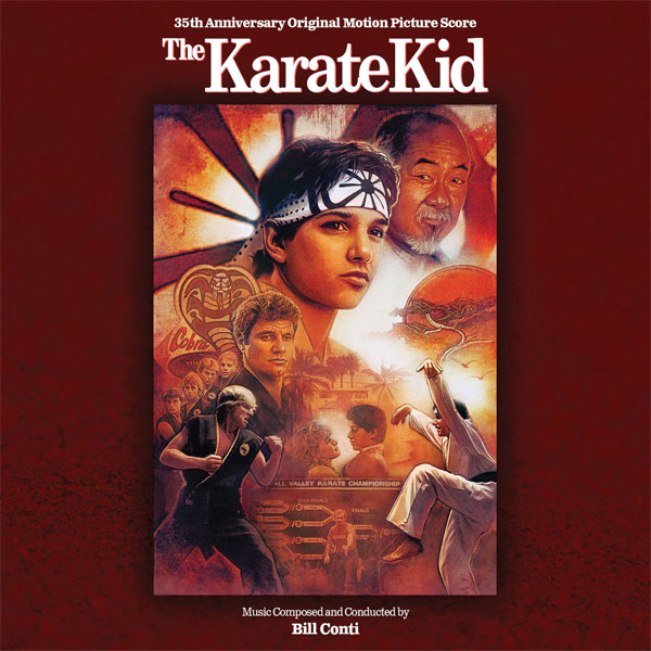 Karate Kid 35th Anniversary Soundtrack CD Bill Conti LIMITED EDITION - Click Image to Close