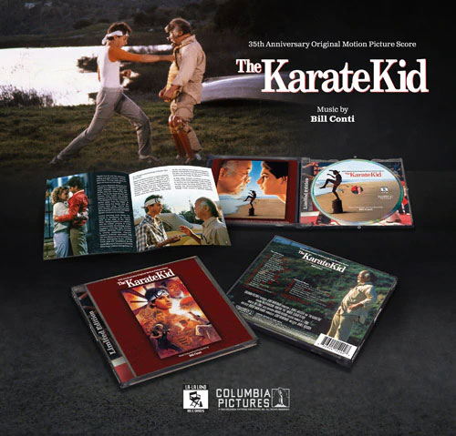 Karate Kid 35th Anniversary Soundtrack CD Bill Conti LIMITED EDITION - Click Image to Close