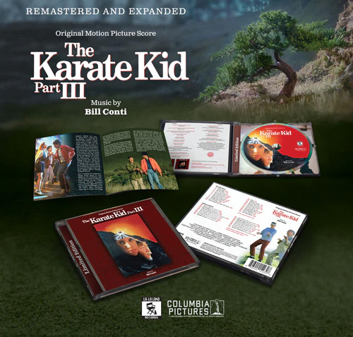Karate Kid Pat III Soundtrack CD Bill Conti - Click Image to Close