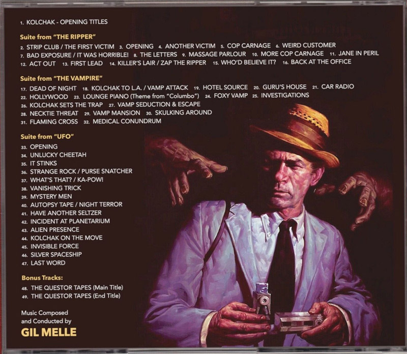 Kolchak The Night Stalker TV Soundtrack CD Gil Melle - Click Image to Close
