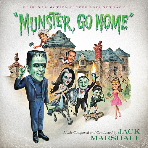 Munsters Munster, Go Home Limited Edition Soundtrack CD by Jack Marshall - Click Image to Close