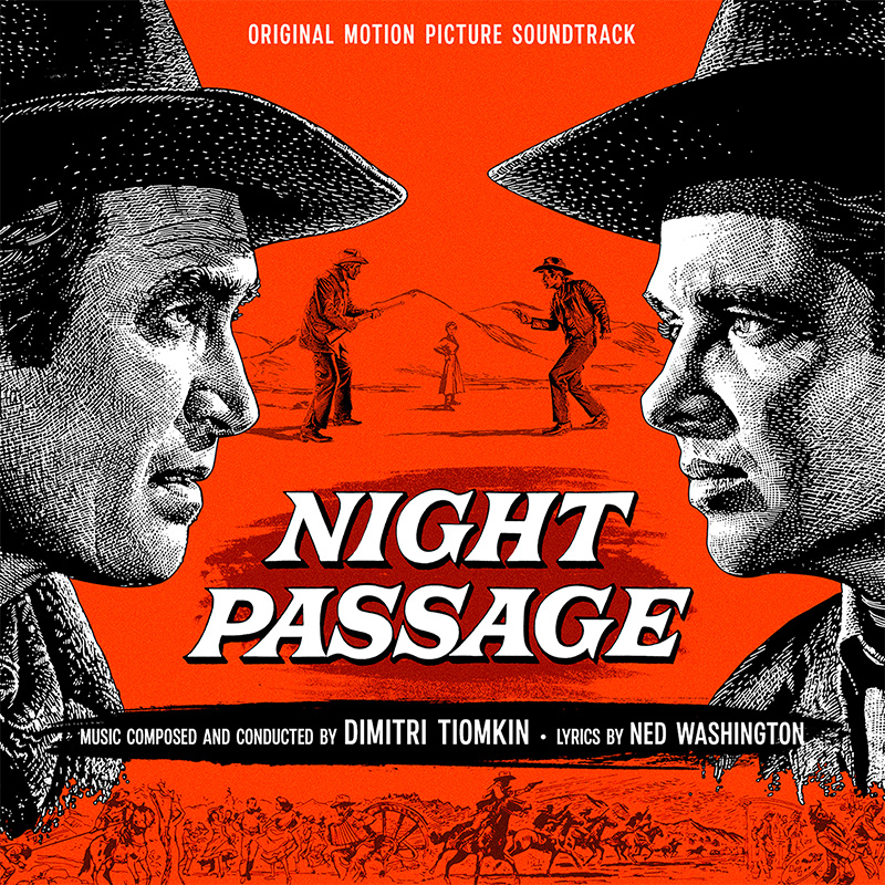 Night Passage Soundtrack CD Dimitri Tiomkin - Click Image to Close