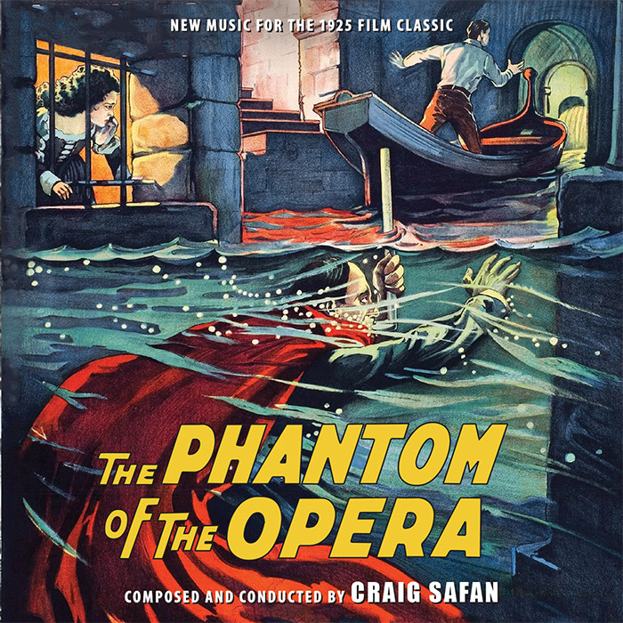 Phantom of the Opera 1925 Soundtrack CD Craig Safan's NEW MUSIC FOR THE FILM - Click Image to Close
