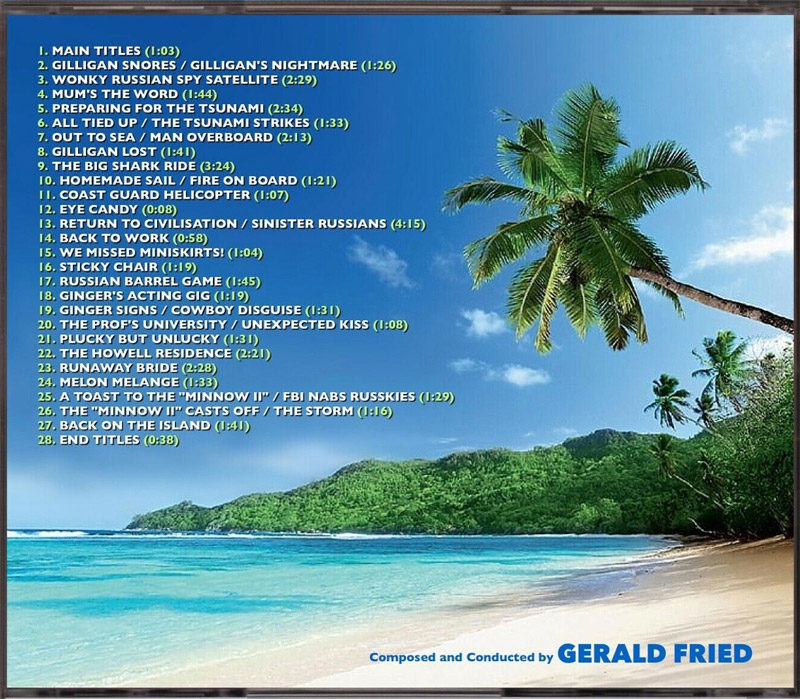 Rescue from Gilligan's Island Soundtrack CD Gerald Fried - Click Image to Close