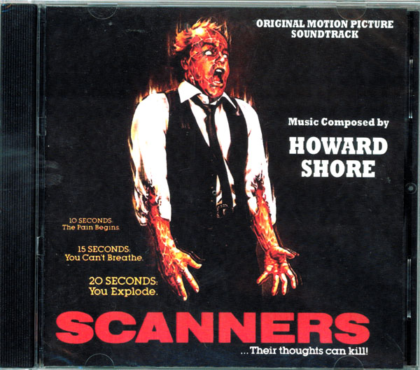 Scanners Soundtrack CD Howard Shore - Click Image to Close