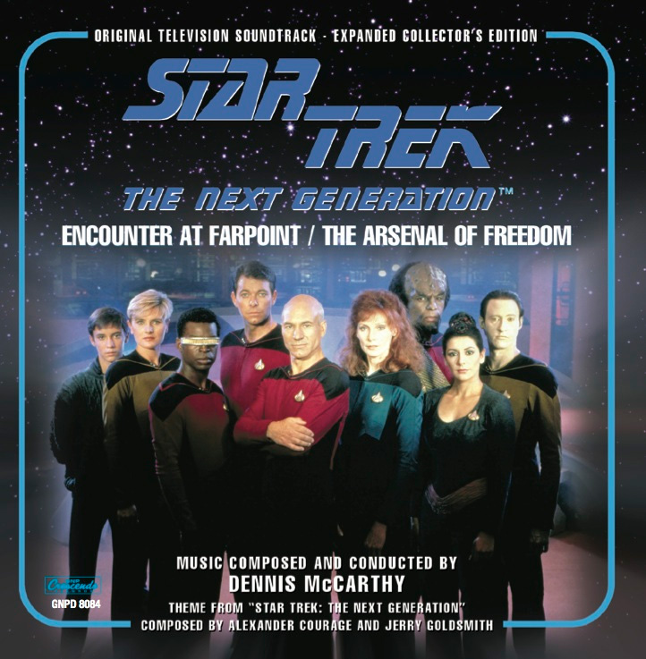 Star Trek: The Next Generation Music from Encounter at Farpoint and The Arsenal of Freedom Expanded Collector's Edition Soundtrack CD Dennis McCarthy - Click Image to Close
