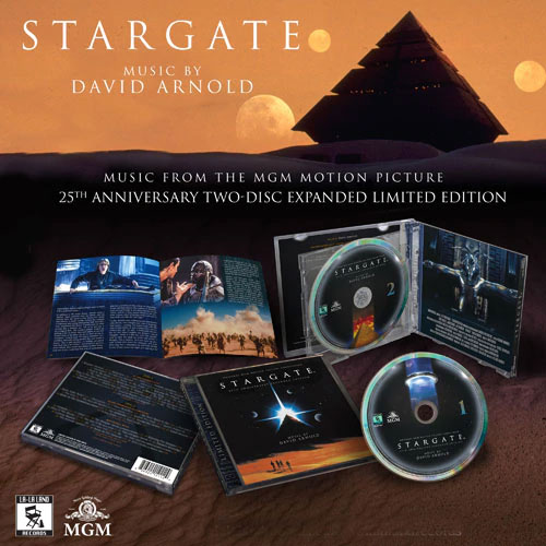 Stargate 25th Anniversary Expanded Soundtrack CD 2 Disc Set - Click Image to Close