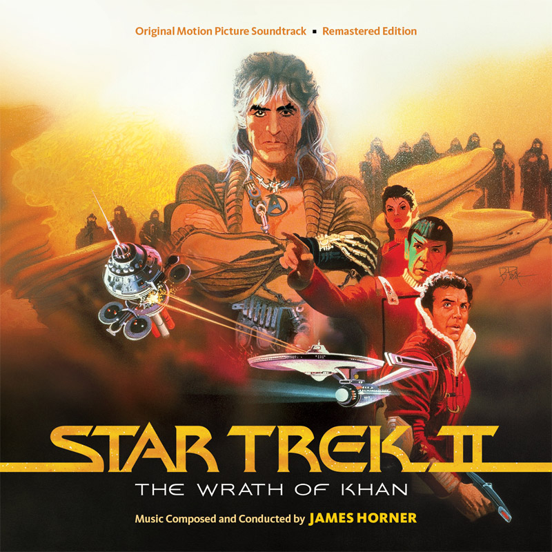 Star Trek II: The Wrath of Khan Soundtrack CD 2-Disc Set James Horner - Click Image to Close