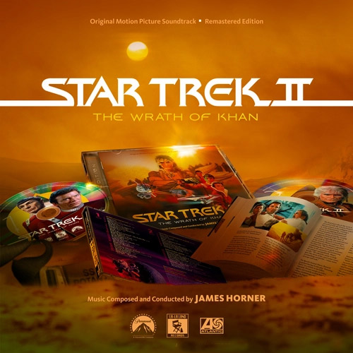 Star Trek II: The Wrath of Khan Soundtrack CD 2-Disc Set James Horner - Click Image to Close