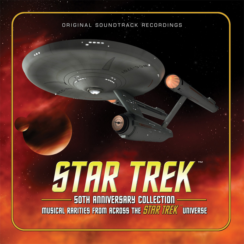 Star Trek 50th Anniversary Soundtrack Collection 4 CD Set Animated Series - Click Image to Close
