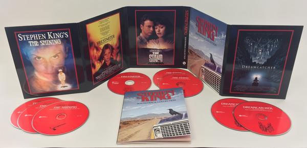 Stephen King Collection Soundtrack CD 8 DISC SET Dreamcatcher, The Shining, Firestarter and The Stand - Click Image to Close